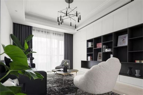 全屋大白墙，照样装出时尚感！