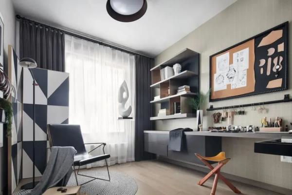 166㎡新房装修，墨绿色+金属元素！